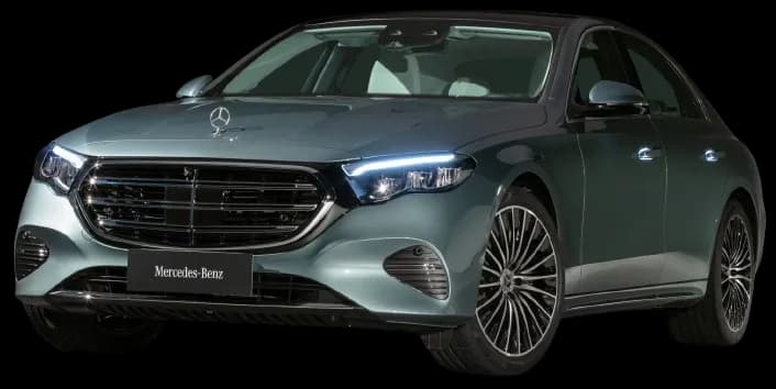 Mercedes-Benz E-Class exterior – available as used or lease