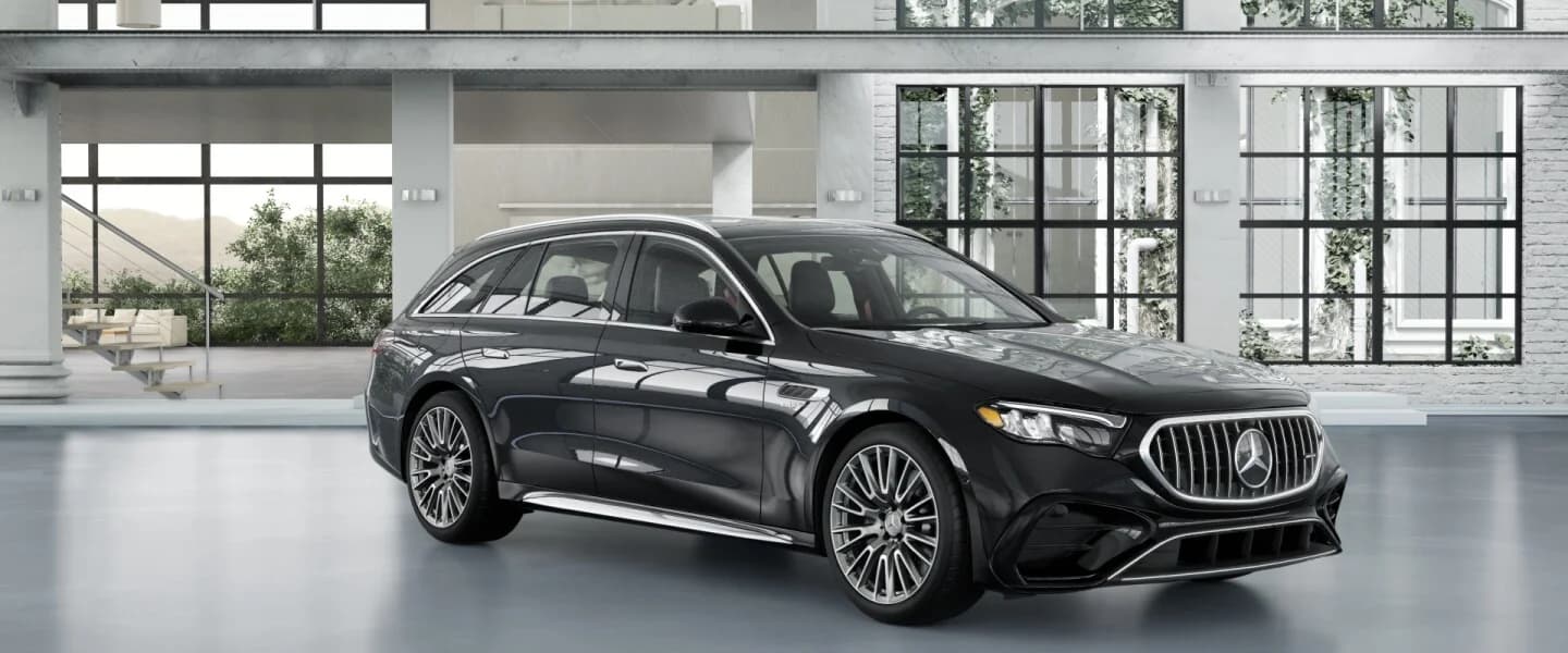 Mercedes 2026 AMG E 53 HYBRID Wagon view 1