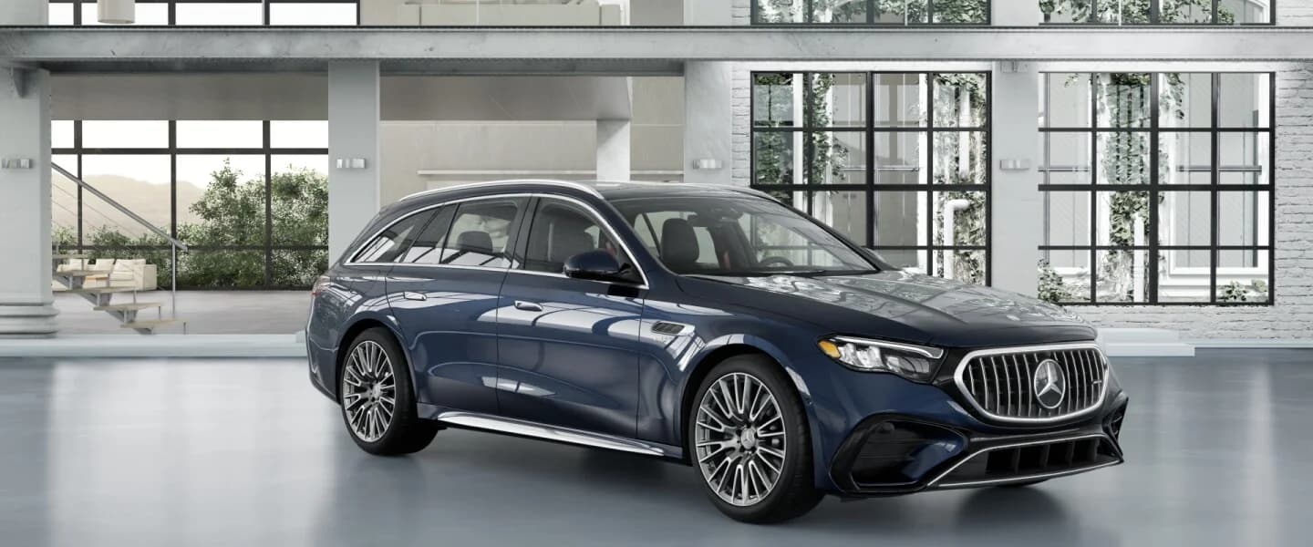 Mercedes 2026 AMG E 53 HYBRID Wagon view 4