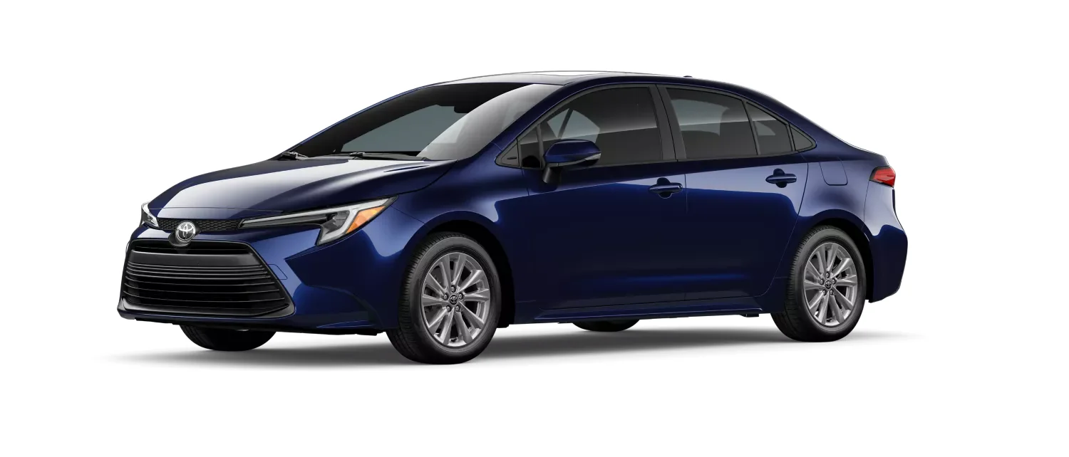 Toyota 2026 Corolla Hybrid XLE view 2